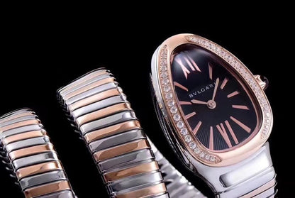 serpenti tubogas 35mm pink gold silver