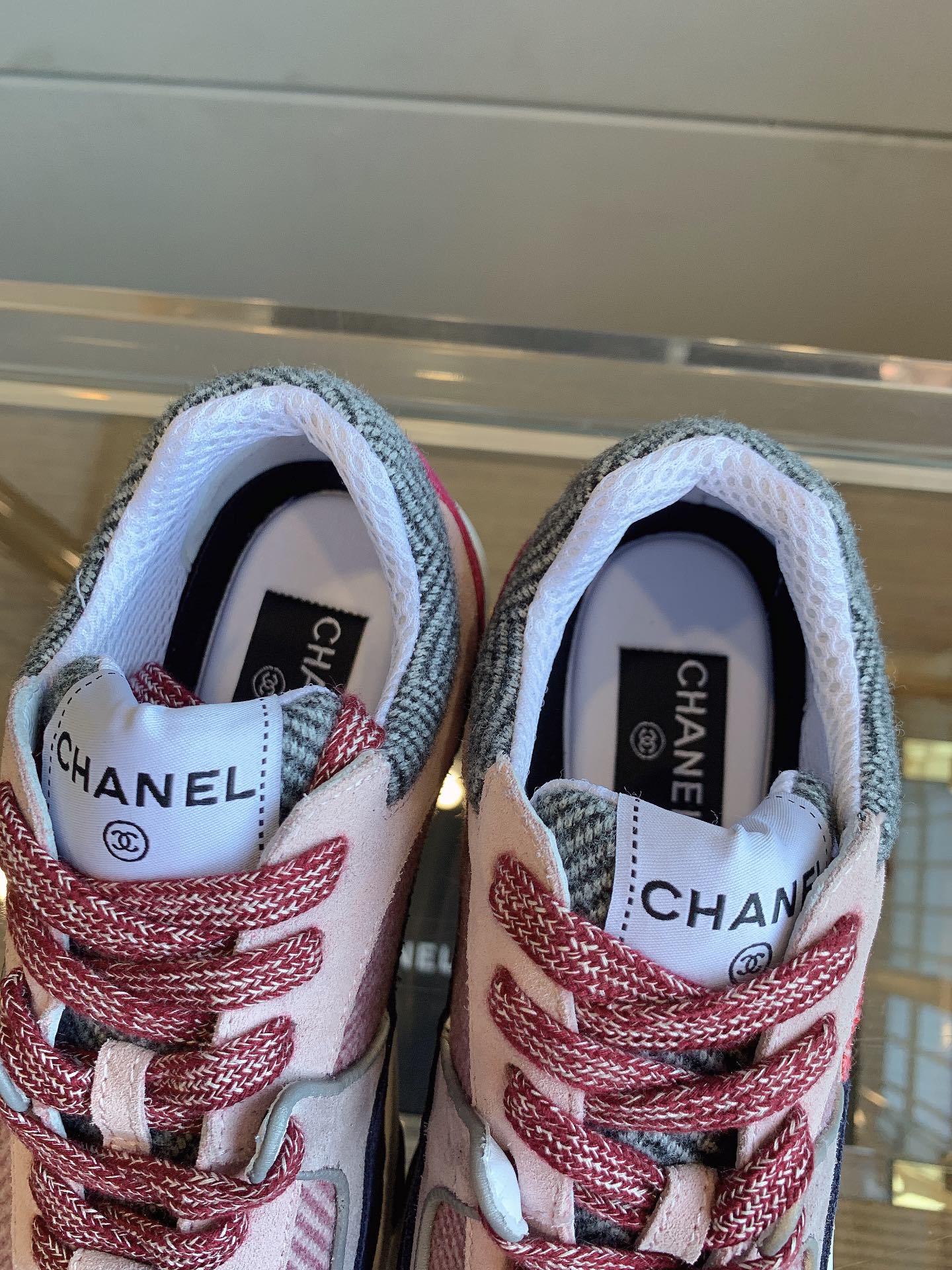 CC Sneaker In Multicolor Suede 145632