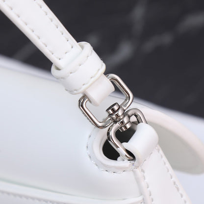 PRA 23 BAG IN BLACK CALFSKIN SILVER HARDWARE
