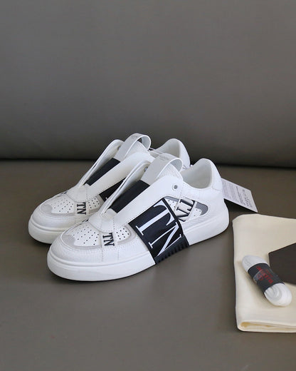 VT 25 Slip-On VL7N Sneaker White Black Cowhide