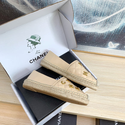 Chanel 2026 Summer Espadrille Shoes Patent Leather 825058