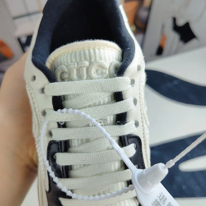 GG Men's MAC80 Sneaker White Black Cowhide 523623