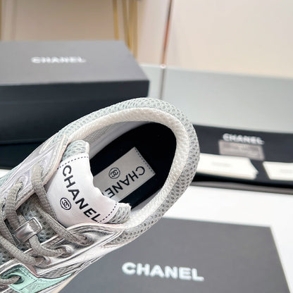 CC Sneaker In Grey Mesh Fabric 149789