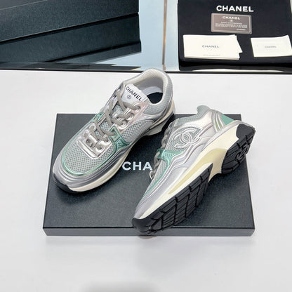 CC Sneaker In Grey Mesh Fabric 149789