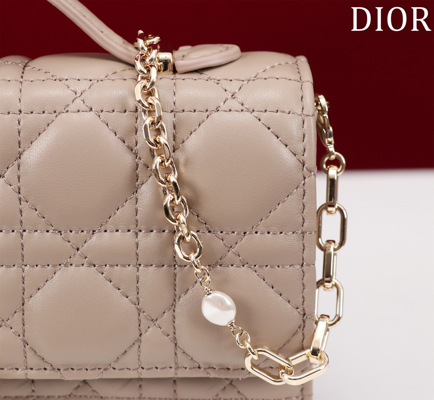 my cd mini 21 sand lambskin