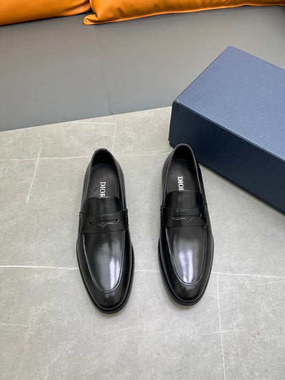 CD GRANVILLE LOAFER BLACK POLISHED CALFSKIN