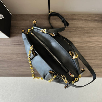 Loewe Small Dumpling Bag 35 Black Calfskin 280637