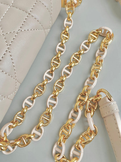 miss caro mini 19 cream calfskin