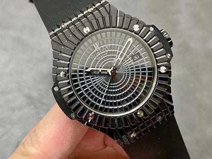 Hublot Big Bang Caviar 44mm Black Ceramic Watch