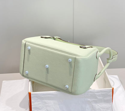 HM LINDY 30 BAG MINT TAURILLON CLEMENCE LEATHER