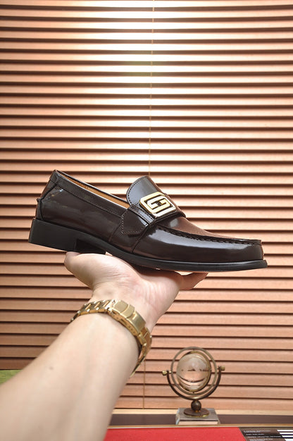 GG Men's Loafer Brown Cowhide 560954