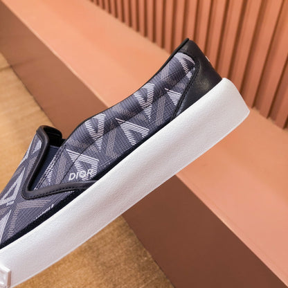 CD B101 DIAMOND LOAFER INDIGO CANVAS