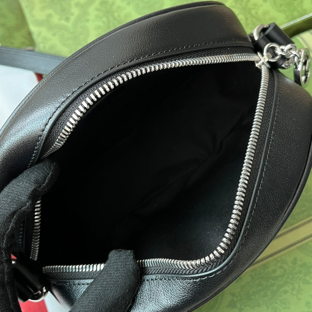 Gucci Blondie 20 Bag Black Leather 239976