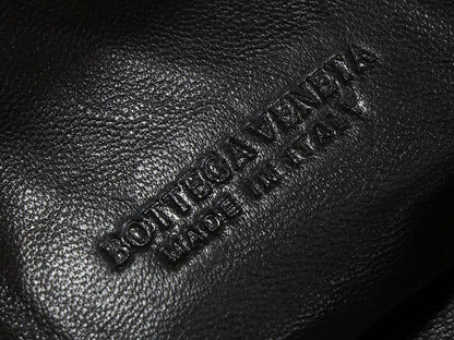 bv teen jodie 36cm black lambskin