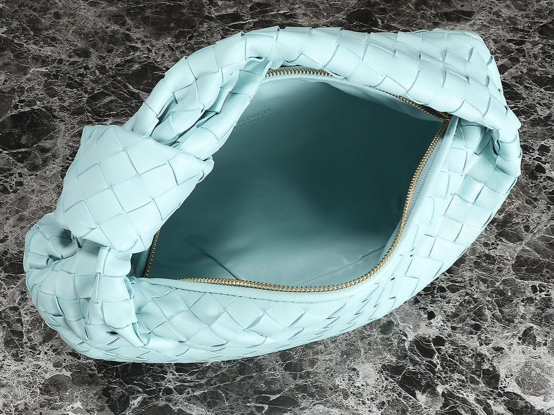 bv teen jodie 36cm tiffany blue lambskin