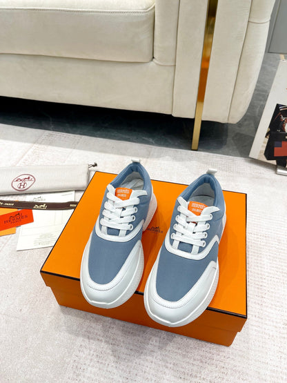 HM Giga Sneaker Demin Blue Fabric 206293