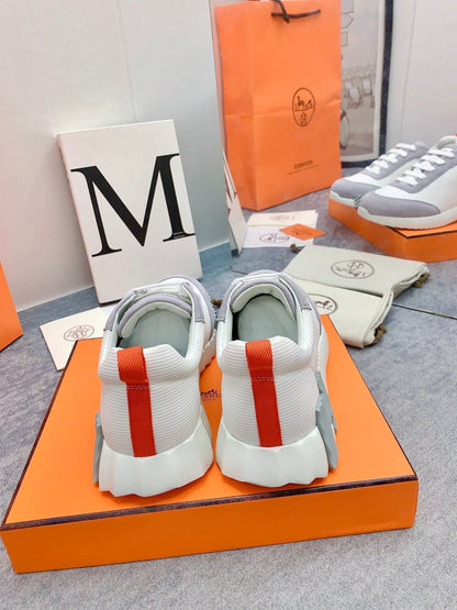 HM Bouncing Sneaker In Grey Mesh Fabric 106455