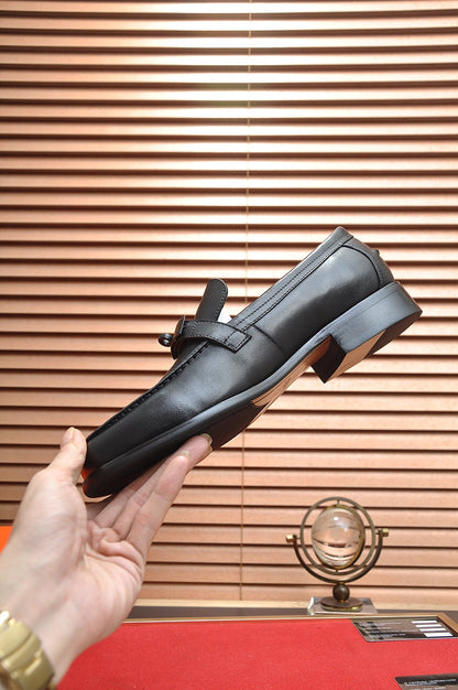 HM DESTIN LOAFER BLACK CALFSKIN