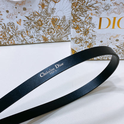 Dior Montaigne Loop Belt 15mm Calfskin 197480