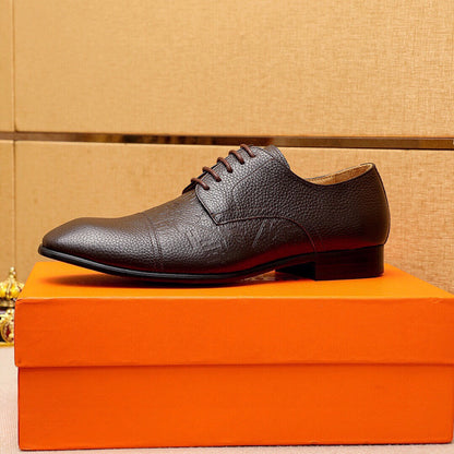 HM BALLY SCRIVANI HANDPAINTED PECAN CALFSKIN