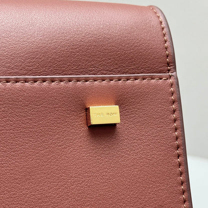 The Row Margaux 15 38cm Tote Bag In Smooth Calfskin