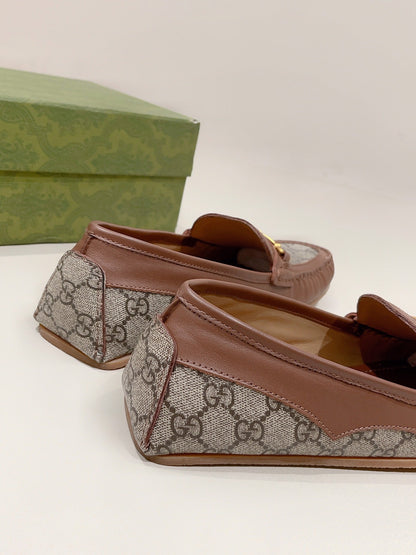 GG Men's Alessandro Loafer Brown Cowhide 557580