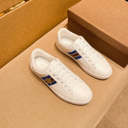 GG Men's Sneaker White Cowhide 238381