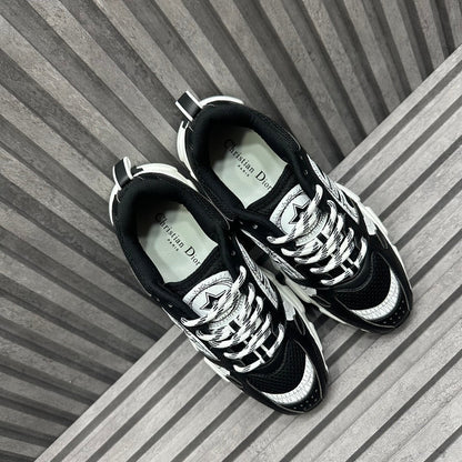 CD CHRONO SNEAKER BLACK CALFSKIN