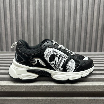 CD CHRONO SNEAKER BLACK CALFSKIN