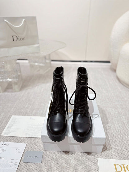 D-Unit Ankle Boot 40mm In Black Plain Calfskin  988755