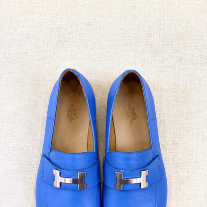 HM Men's Paris Loafer Cobalt Calfskin 539694