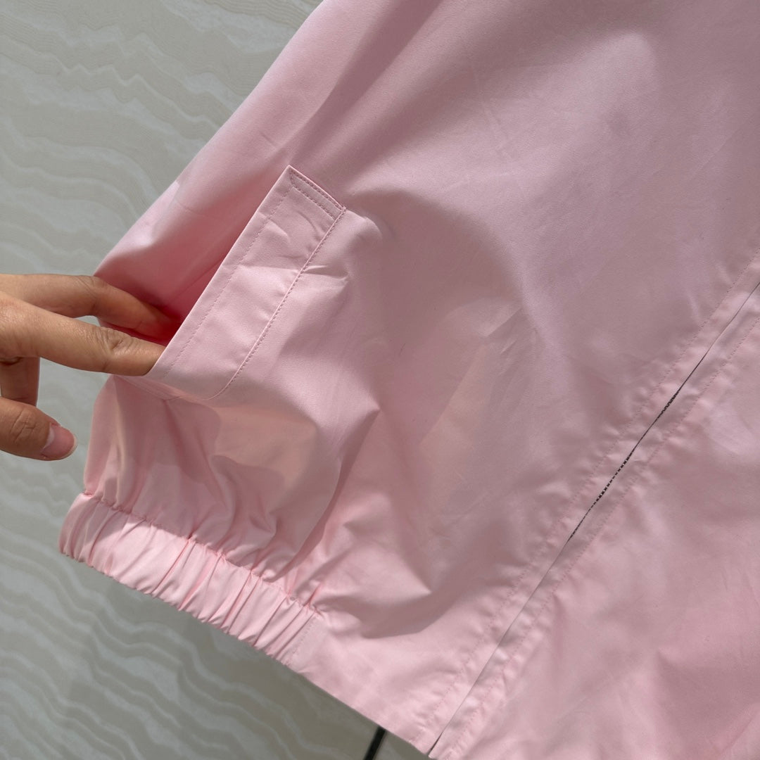 Prada Old Cadre Jacket Pink Cotton