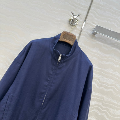 LP 25  Jacket Blue Tencel Linen 293153