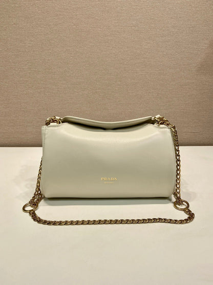 PRA Tumulte bag 24 white leather 280839
