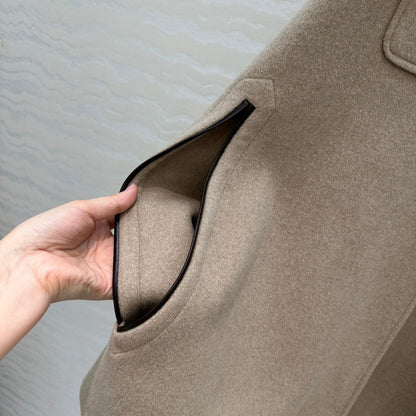LP 25 Gilda Cape Light Beige Cashmere Wool 314023