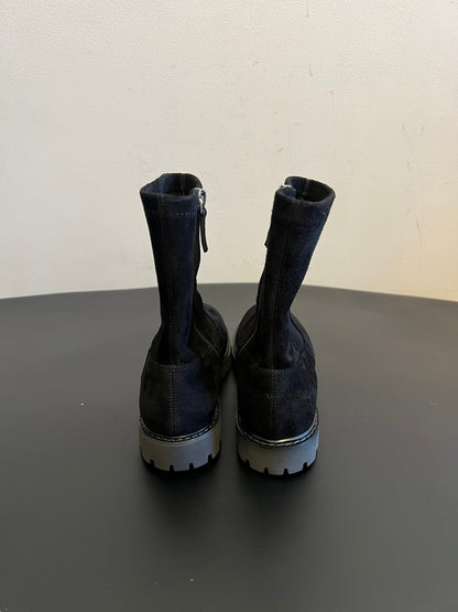 The Row 2025 Boot Black Suede 561644