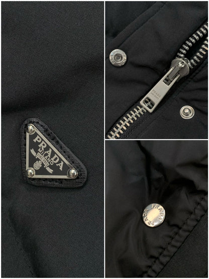 Prada 2025 Jacket Black Brown Down Polyester