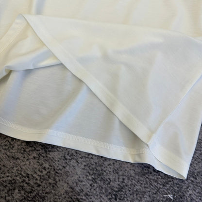 Prada 2026 T-shirt Cream Black Blue Cotton 359319