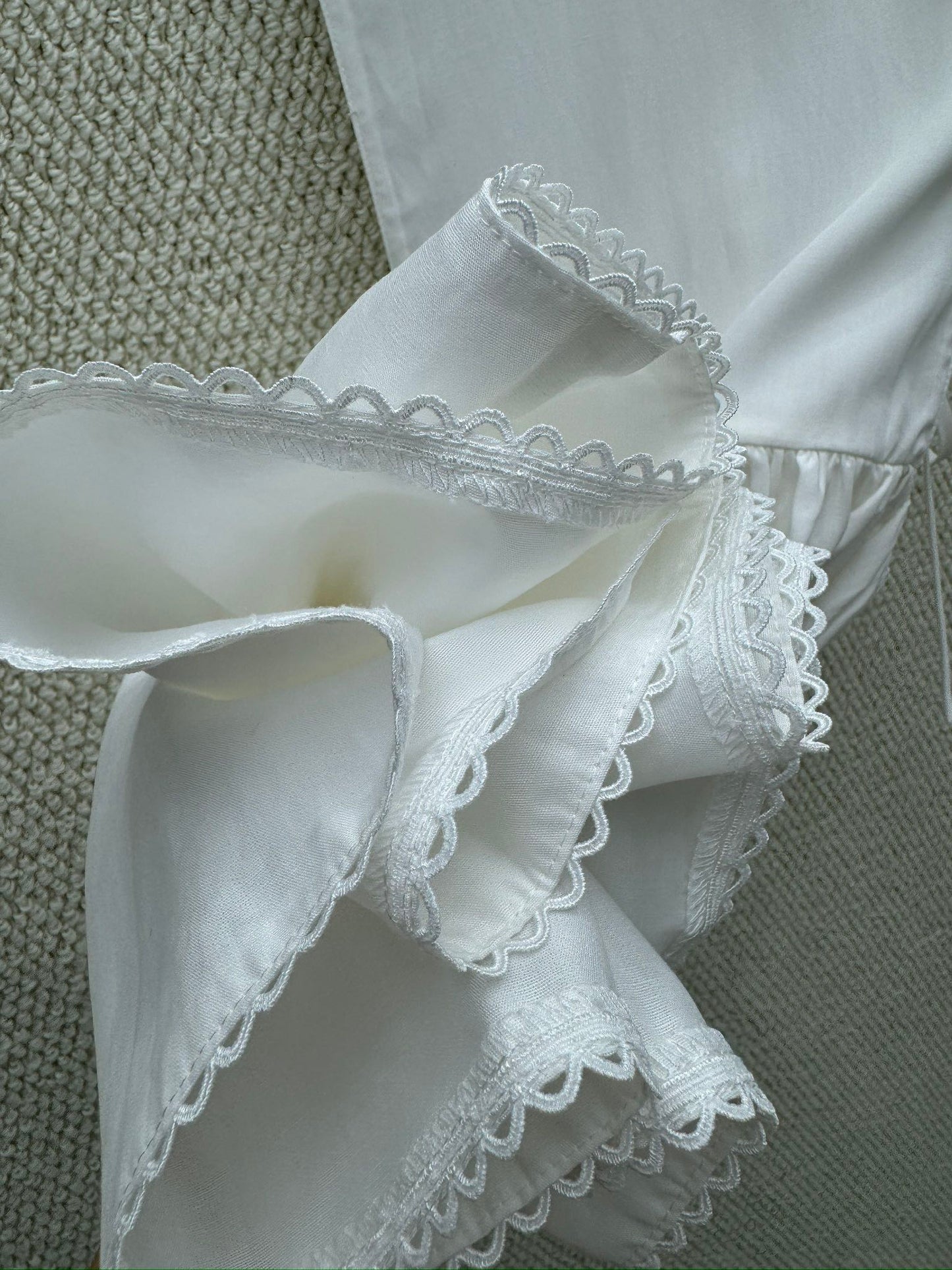 Miumiu 2026 Vest Dress White Cotton 226003