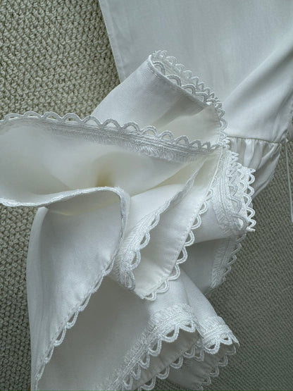 Miumiu 2026 Vest Dress White Cotton 226003
