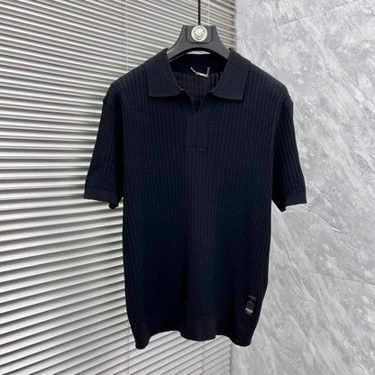 Fendi 2026 Men's Polo Knit Sweater Cotton Knit 826248