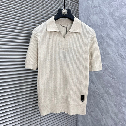 Fendi 2026 Men's Polo Knit Sweater Cotton Knit 826248