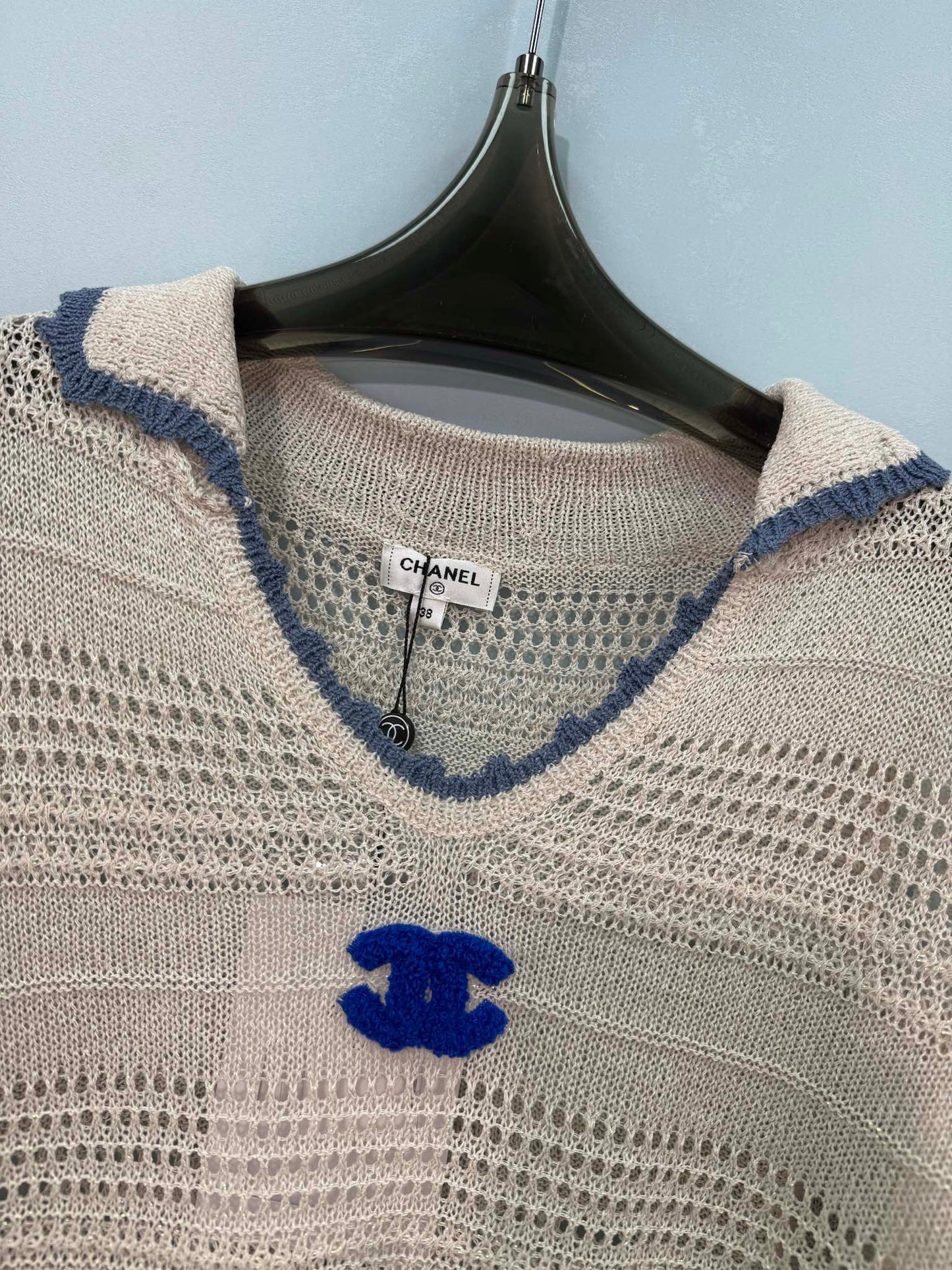 Chanel 2026 knitted sweater Beige Wool 632642