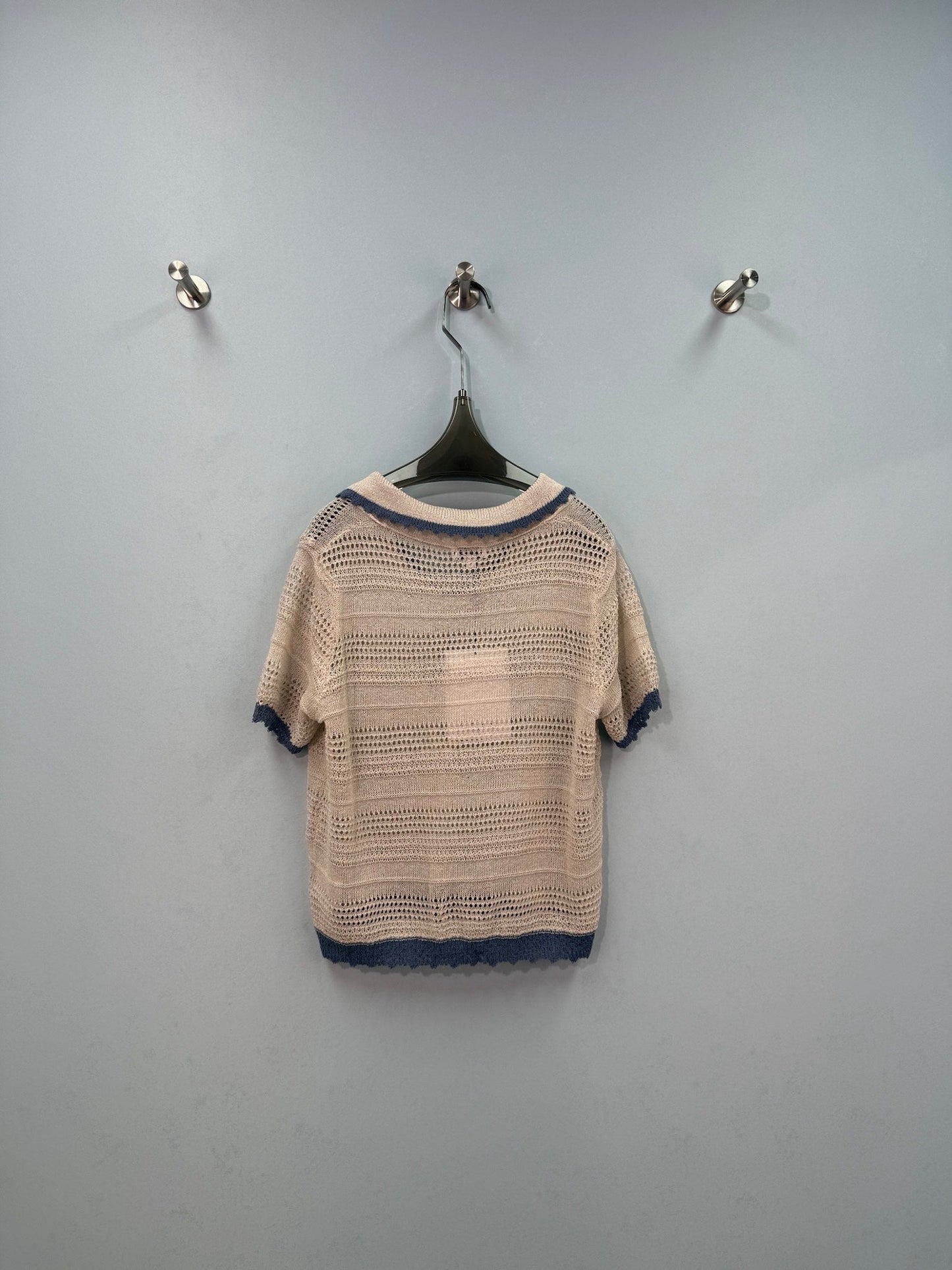 Chanel 2026 knitted sweater Beige Wool 632642