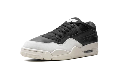 Nike Air Jordan 4 Black Ivory Suede Leather