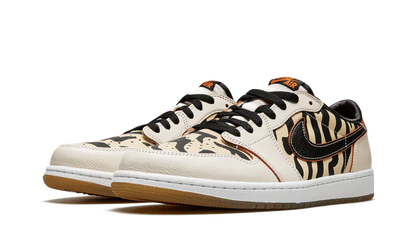 Nike Air Jordan 1 Beige Black Leather