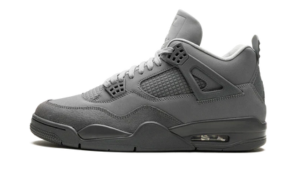 Nike Air Jordan 4 Dark Gray Suede Leather