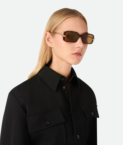 Bottega Veneta 2026 Knot Rectangular Sunglasses 149607
