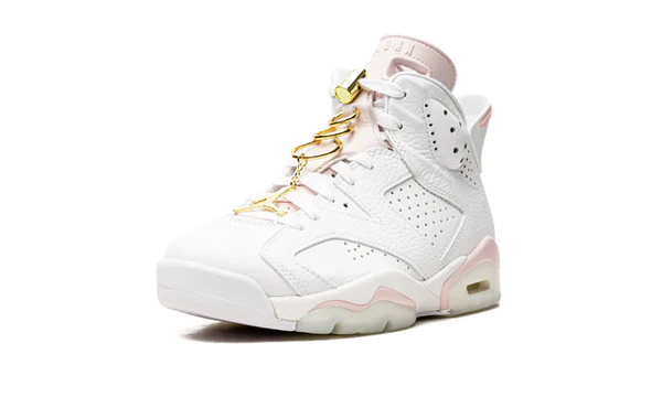 Nike Air Jordan 6 Retro White Pastel Pink Cowhide