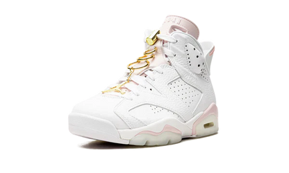 Nike Air Jordan 6 Retro White Pastel Pink Cowhide